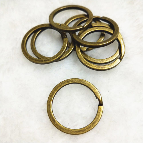 28/30/32mm复古配件古铜色钥匙扣