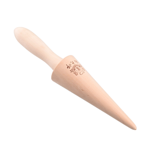 实木锥形蛋卷定型器冰淇淋脆皮甜筒锥形模具家用厨房烘焙小工具