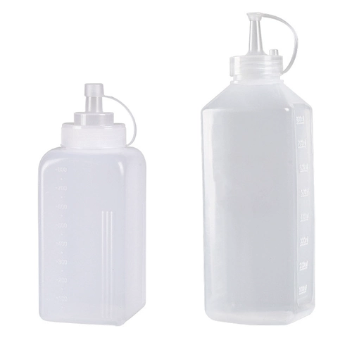 Пластиковая бутылка Sifang Squeeze Bighate Diameter Scueeze Бутылка домашний варенье салат бутылка кухня приправляющая бутылка