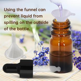 迷你5ml精油瓶空瓶波士顿滴管玻璃小样瓶胶头滴管瓶乳液分装空瓶