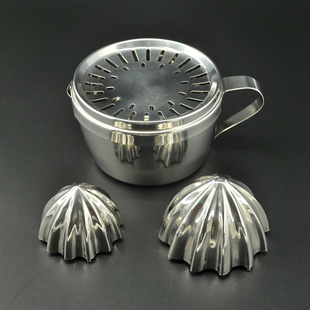 304不锈钢柠檬榨汁器便携手动榨汁机家用螺旋迷你柠檬水果压汁器