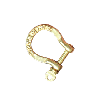 纯手工黄铜花纹钥匙圈铜环挂扣唐草圈扭纹钥匙圈马蹄扣DIY小配饰