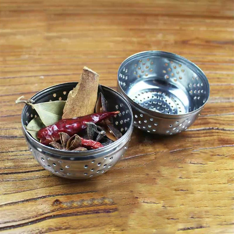 蛋形不锈钢调料球火锅煲汤调味盒