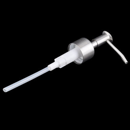 스테인레스 스틸 플랫 헤드 손 소독제 병 프레스 디스펜서 로션 병 노즐 크리 에이 티브 욕실 용품 실용적인 액세서리