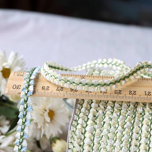 外单小清新田园风迷你织带花边