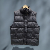 618购物季 羽绒马甲百搭宽松白鸭绒外穿背心8805 男女同款 韩版 大版