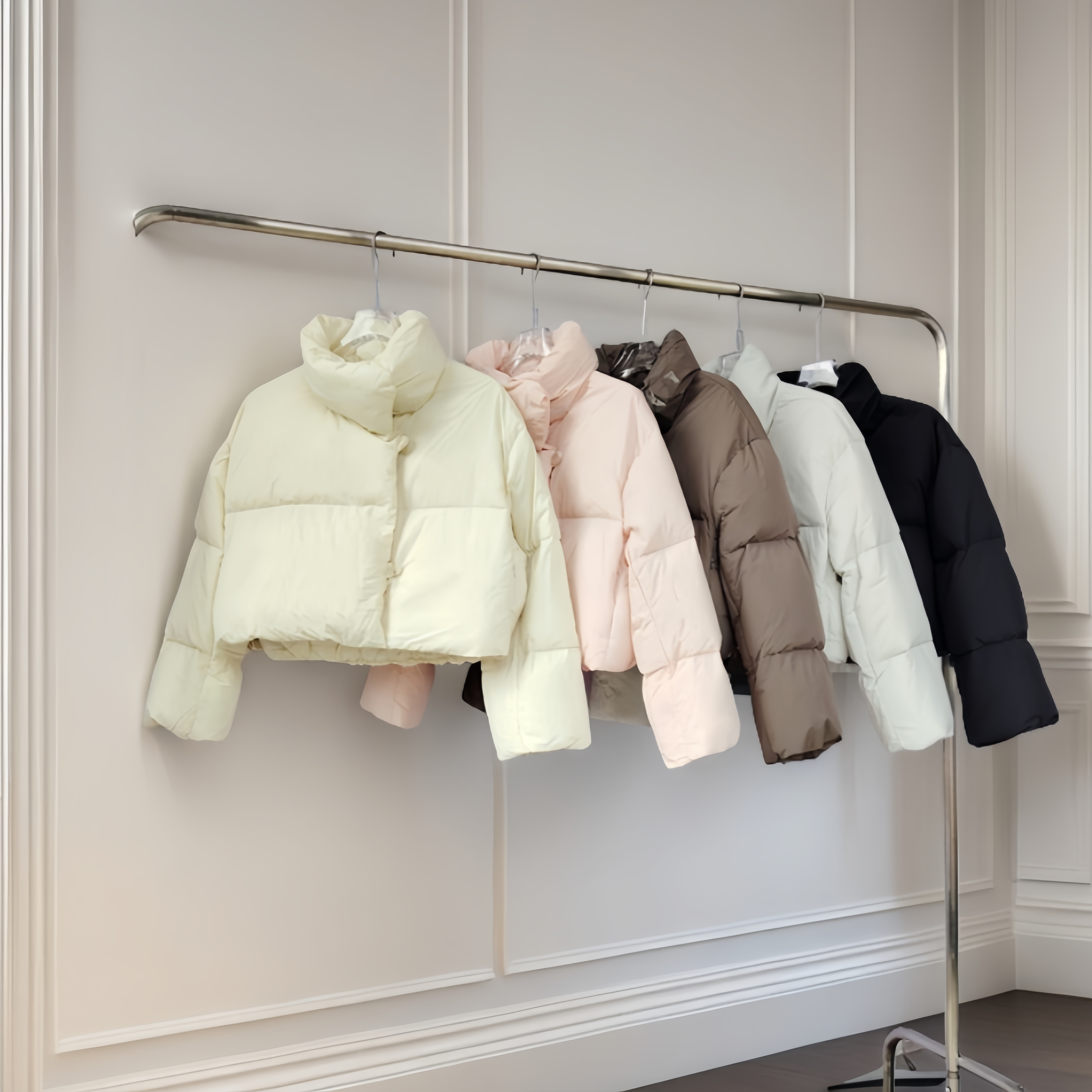 私家元素短款羽绒服女冬季时尚翻领小个子白鸭绒泡芙面包服8816款,女装/女士精品,羽绒服,淘宝优惠券,粉丝福利购,淘宝优惠卷