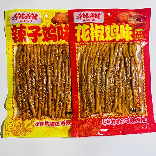 三湘古镇老街大辣片素牛筋
