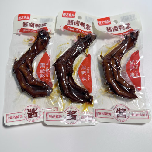 香之良品泡卤鸭掌香辣黑鸭味独立