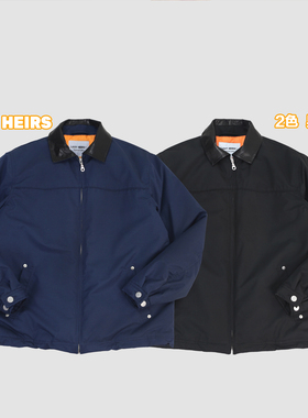 LAST HEIRS G+硬壳金标P棉防风耐用巴恩风油蜡牛皮领复古工装棉衣