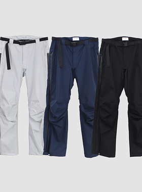 升级版！G+黑标硬壳防水透气弯刀冲锋裤压胶拉链运动休闲户外长裤