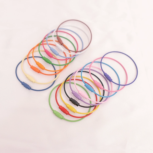 Стальная проволка, брелок из нержавеющей стали