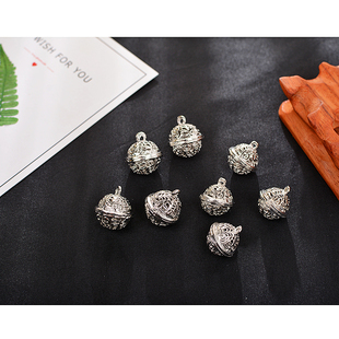 diy手机挂饰叮铛吊坠手作发簪手链腰铃仿花千骨宫铃铃铛2个包邮