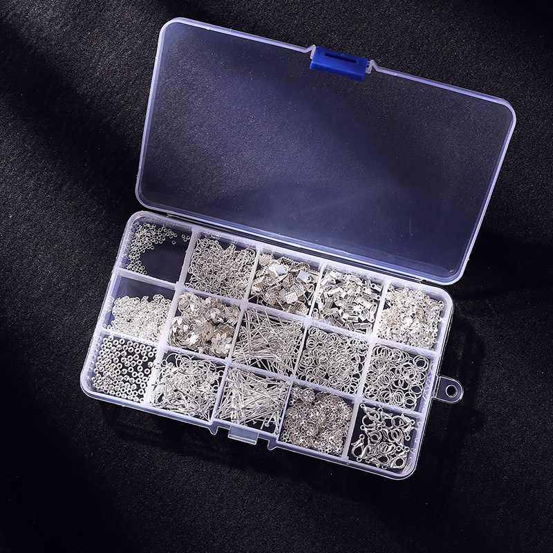 DIY手工制作自制耳钉配件材料包耳环耳夹耳坠耳钩耳饰品工具套装
