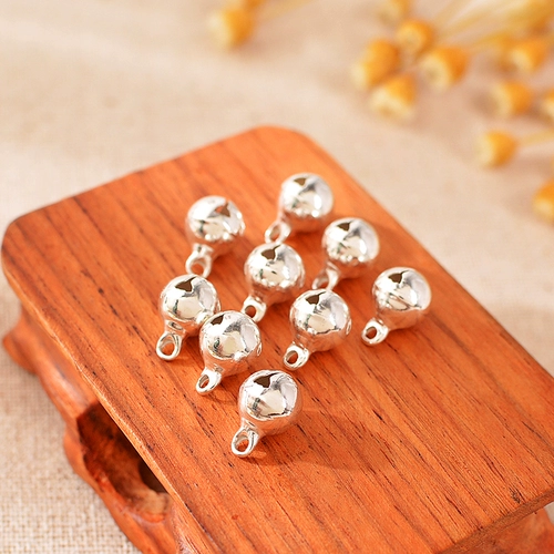 Медный колокольчик, ручка ручной работы, аксессуар для волос, набор материалов, небольшая сумка, подвеска, «сделай сам», домашний питомец