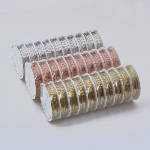 Медные шелковые нитки ручной работы, китайская шпилька, плетеный аксессуар, медный набор материалов с аксессуарами, «сделай сам»