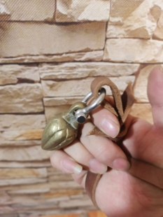 蒙古布鲁 打狗棒 流星袖锤 防身武器 暗器 便携袖锤 EDC 破窗甩头