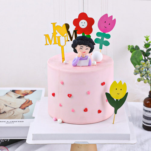 母亲节装饰妈妈生日快乐摆件