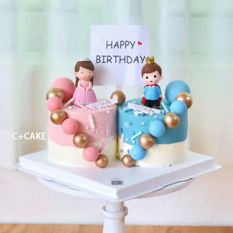 装饰摆件庆祝公仔玩偶生日蛋糕