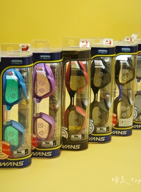 新款日版Swans诗韵SR72女武神Valkyrie男女用防雾竞速镀膜游泳镜