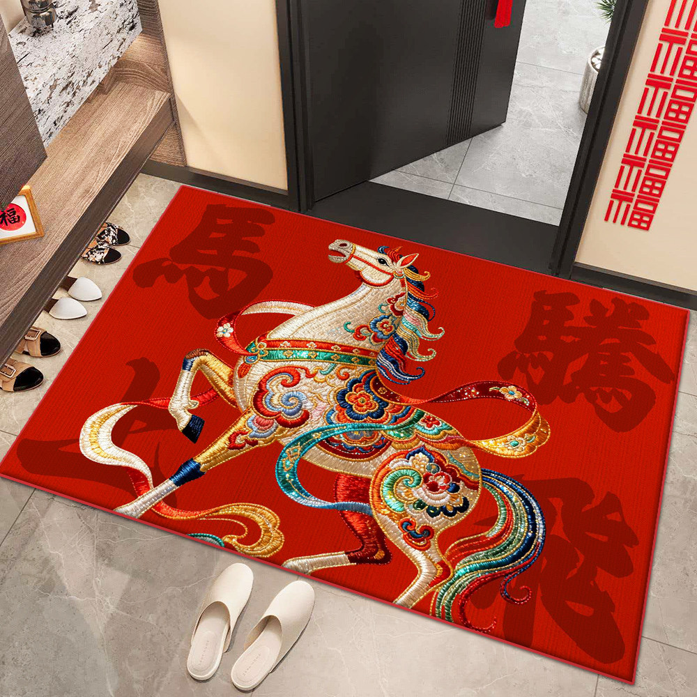 地垫入户门垫进门高级防滑垫2026新款马年脚垫子玄关进门入户地毯