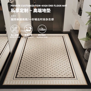 高级入户门地垫防滑耐脏门垫家用脚垫可裁剪防滑进门地毯 2025新款