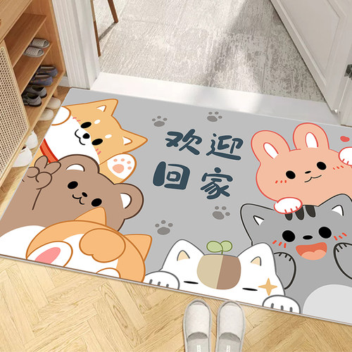 好清洗动物可爱儿童房玩具房耐磨