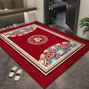 福字入户门地垫脚垫2025新款门垫新年进门高级门口地毯入户红色垫