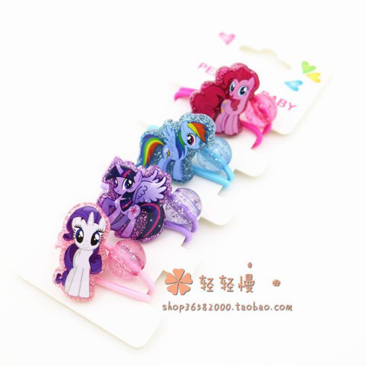 儿童发饰品女童头绳学生宝宝皮筋卡通发绳BB夹卡子套装女孩礼物