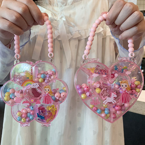 串串珠子玩具手工DIY首饰盒礼物