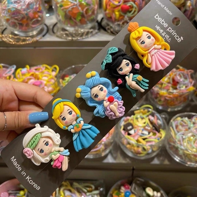 卡通美人鱼公主可爱发夹