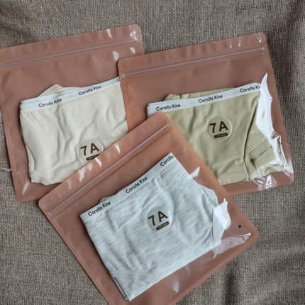 亲肤云感莫代尔轻薄7A抗菌桑蚕丝底裆女士三角裤内裤