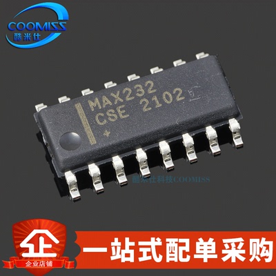 原装 MAX232CSE+T 贴片SOIC-16 多通道RS232收发器/驱动器200Kbps