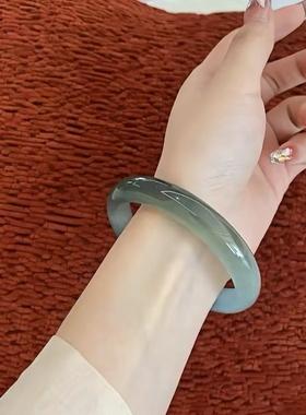 中式国风库里蓝手镯女生情侣礼物