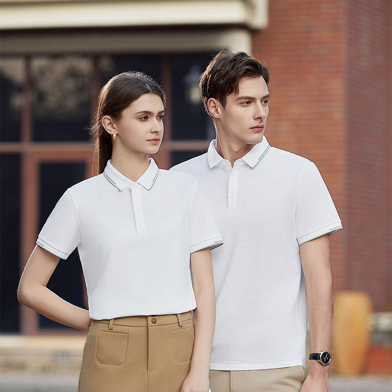 女高端40支醋酸纤维珠地POLO衫定制logo短袖商务休闲50313女白,女装/女士精品,POLO衫,淘宝优惠券,粉丝福利购,淘宝优惠卷