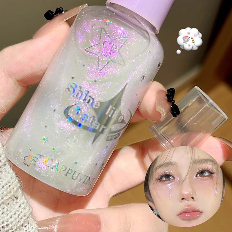 CAPPUVINI碎钻细闪身体喷雾 清透爆闪水光氛围感高光提亮美妆