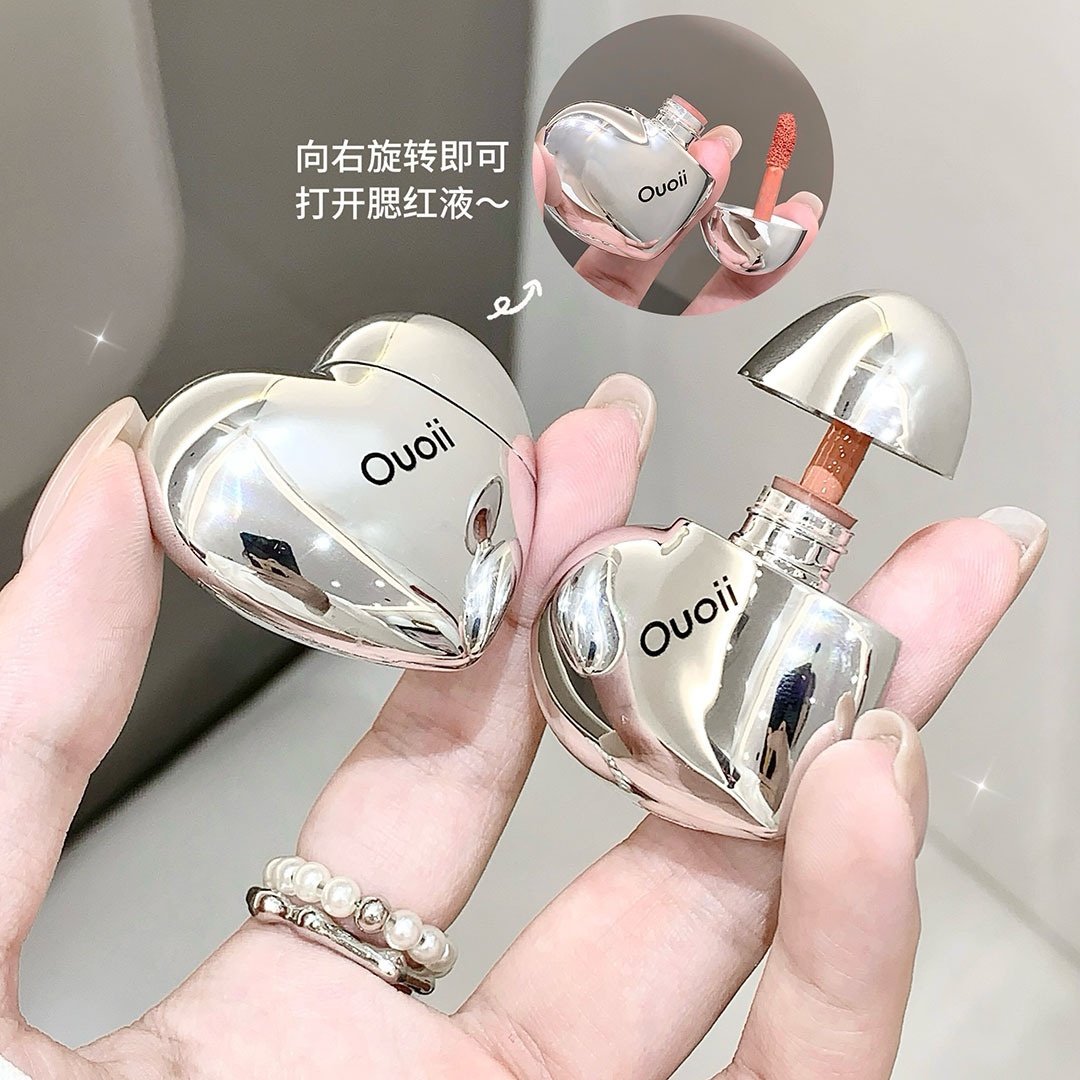 怦然心动腮红单色哑光液体多用膏口红化妆品跨境国货彩妆素颜胭脂