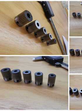 0.5m模40cr淬火热处理20/24/25/28/30齿加硬 电动打包机齿轮加工