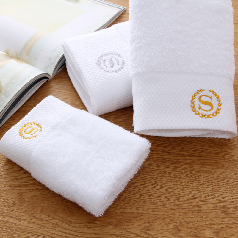 方巾加厚毛巾面巾洗脸巾纯棉民宿酒店专用毛巾纯棉宾馆加厚浴巾