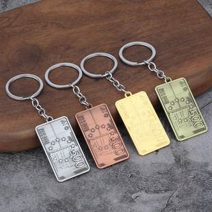 欧美嘻哈饰品挂件跨境热销个性暴富欧元小钞票钥匙扣吊坠礼品礼物