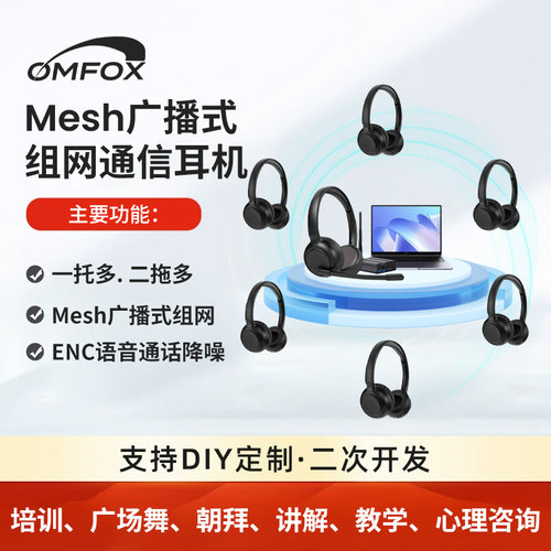 OMFOX可降噪Pro无线通话广场舞