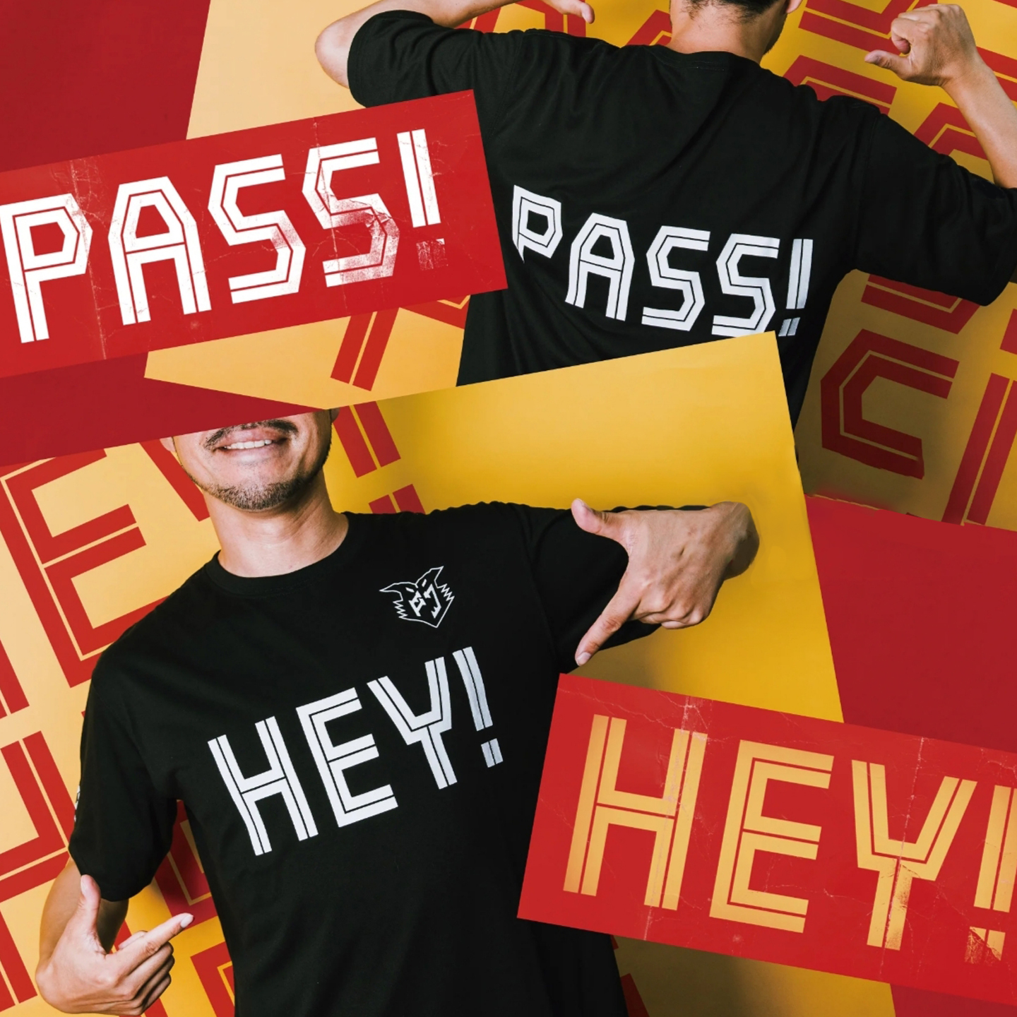 足球小将简约创意PASS夏季传球男女半袖圆领纯棉球衣短袖t恤衫潮