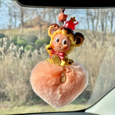 泡泡玛特星星人美味时刻车挂