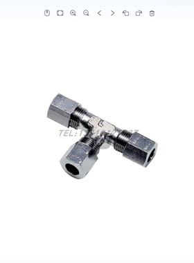 原装Legris乐可利  带尾管直接头NPT外螺纹1804 16 00  18041600