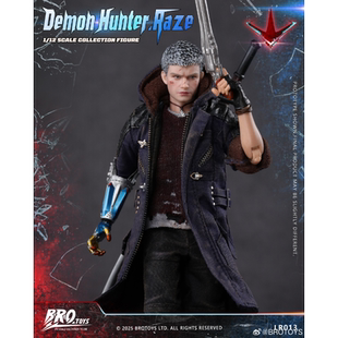 BROTOYS 1/12 鬼泣 猎魔者 雷泽LR013 卡尔LR014 可动人偶 定金