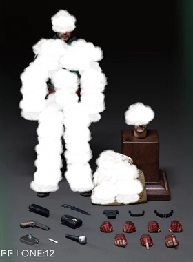 muff toys  1/12 超级士兵 可动手办 MF08 定金