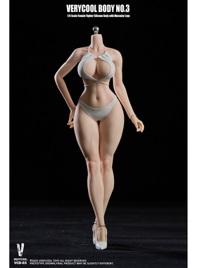 VERYCOOL 1/6 3号素体—丰满体型 铂金硅胶女素体 VCD-03 补款
