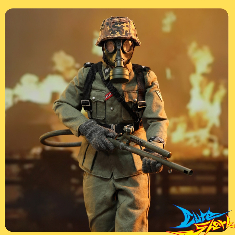 did 1/6 二战德国警卫旗队师 喷火兵 约尔格 d80177 现货