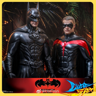HT Hottoys 1/6 蝙蝠侠与罗宾1997 蝙蝠侠MMS786 罗宾MMS787 补款
