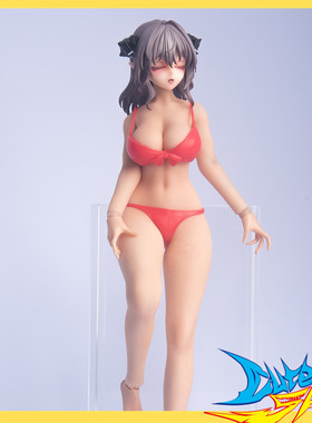 OCTPLY 点墨模玩 WG12002 1/12 铂金全包胶丰满女素体 定金